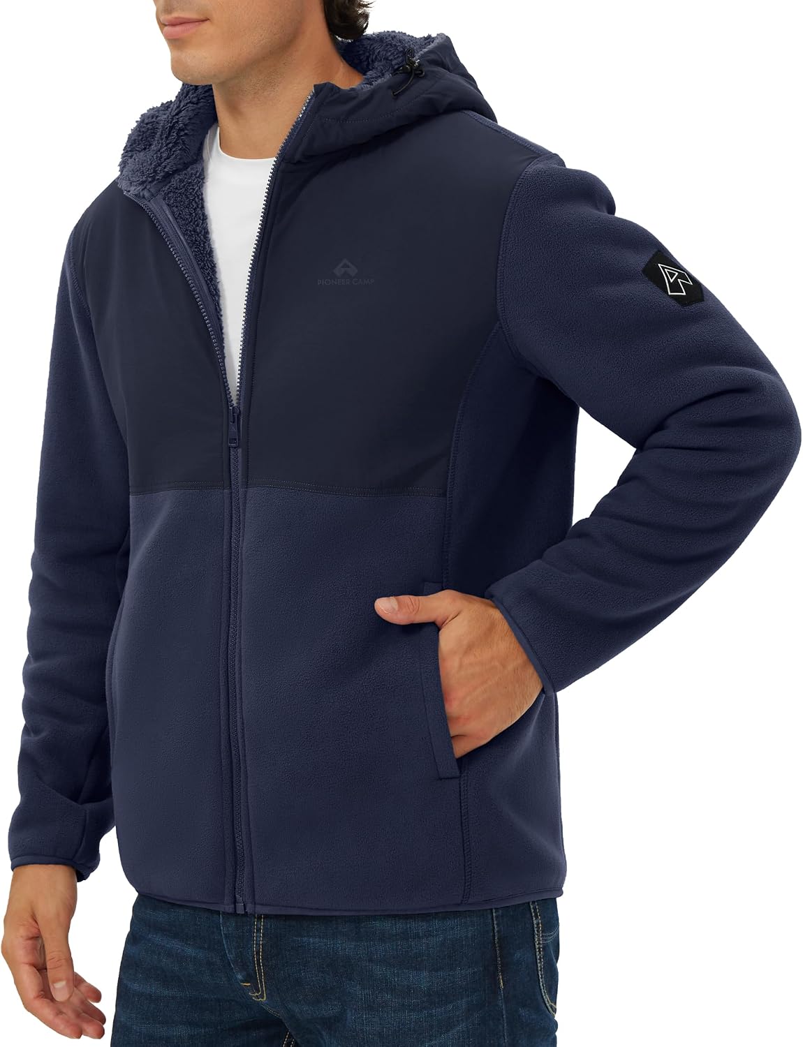 Pioneer Camp Men's Polar Fleec - Sherpa Hoodie Fleece recension och pris