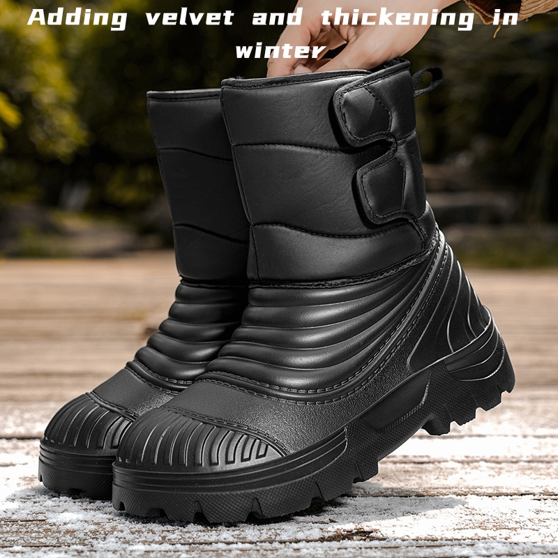 New men's winter snow boots th - Waterproof Winter Boot recension och pris