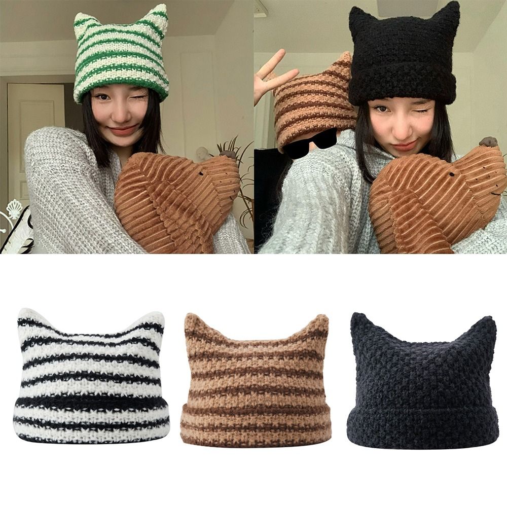 Unisex Pointed Pullover Women' - Knit Beanie Hat Warm recension och pris