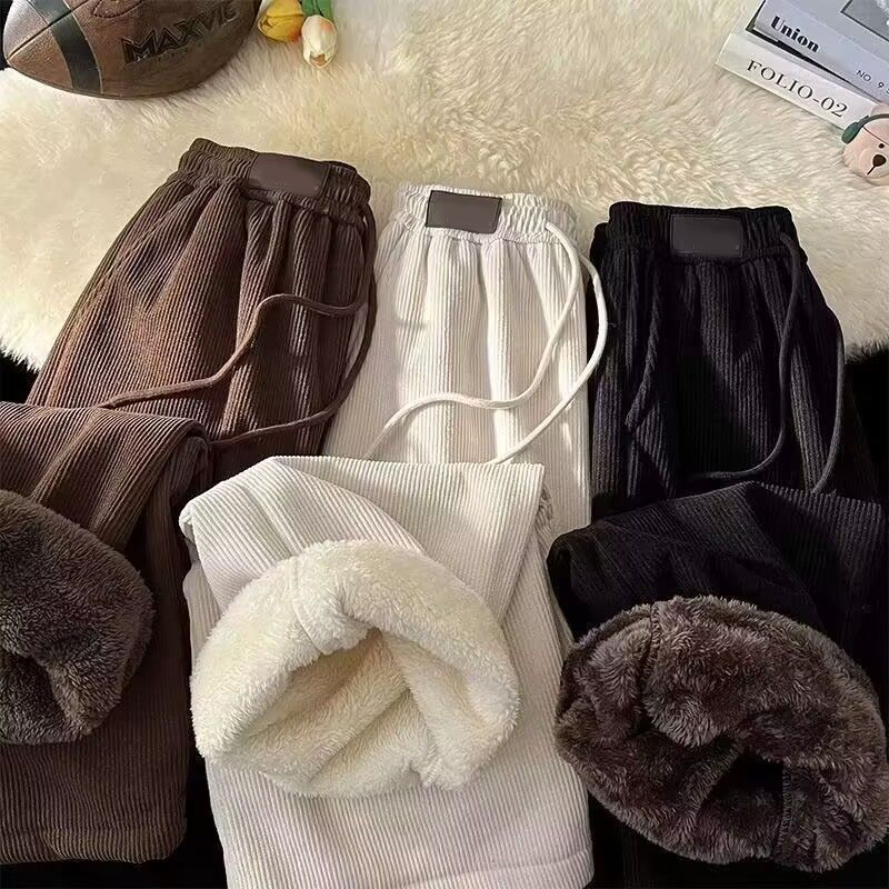Wide Leg Corduroy Pants Women  - Corduroy Pant Warm recension och pris