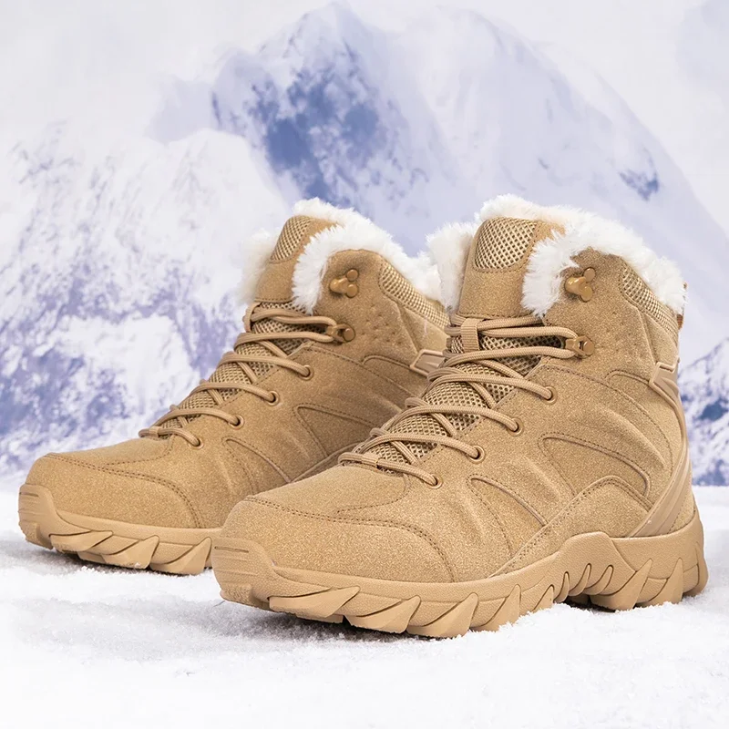 Men Winter Tactical Boots Lace - Waterproof Winter Boot recension och pris