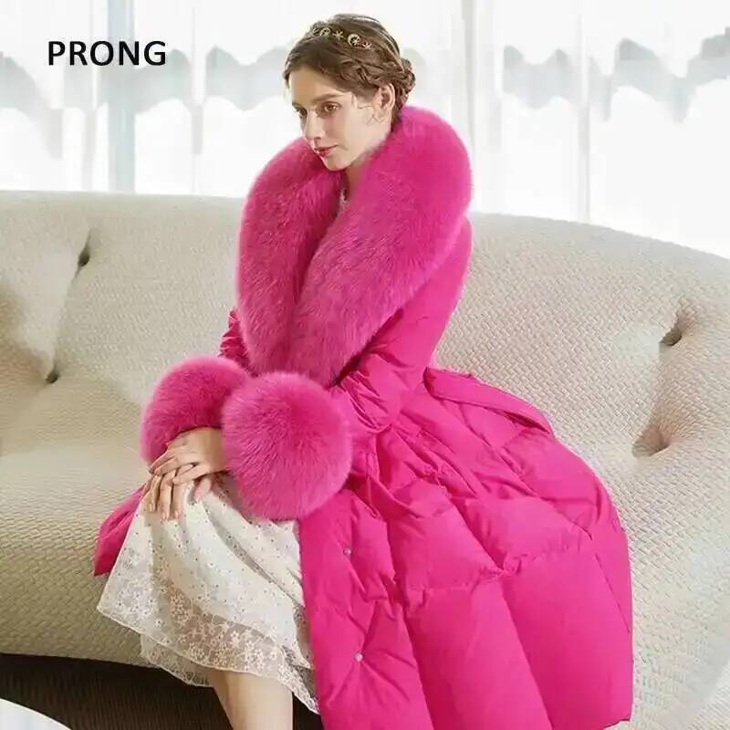 100% Real Fox Fur Collar Winte - Shawl Wrap Winter recension och pris