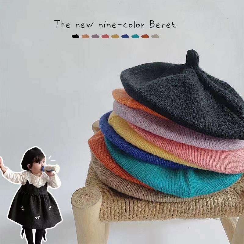New Arrival Knitted Baby Beret - Knit Beanie Hat Warm recension och pris
