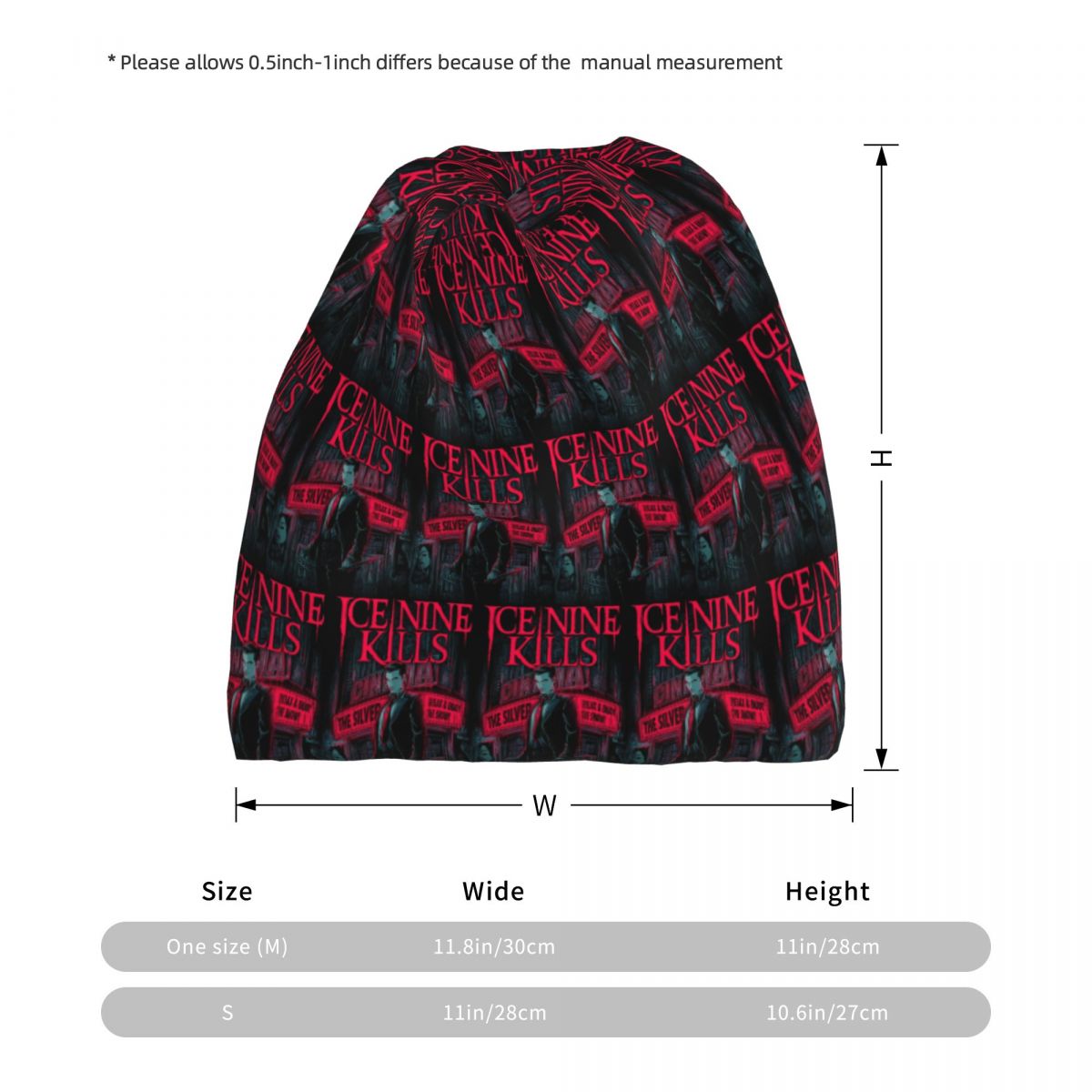 Ice Nine Kills The Silver Scre - Knit Beanie Hat Warm recension och pris